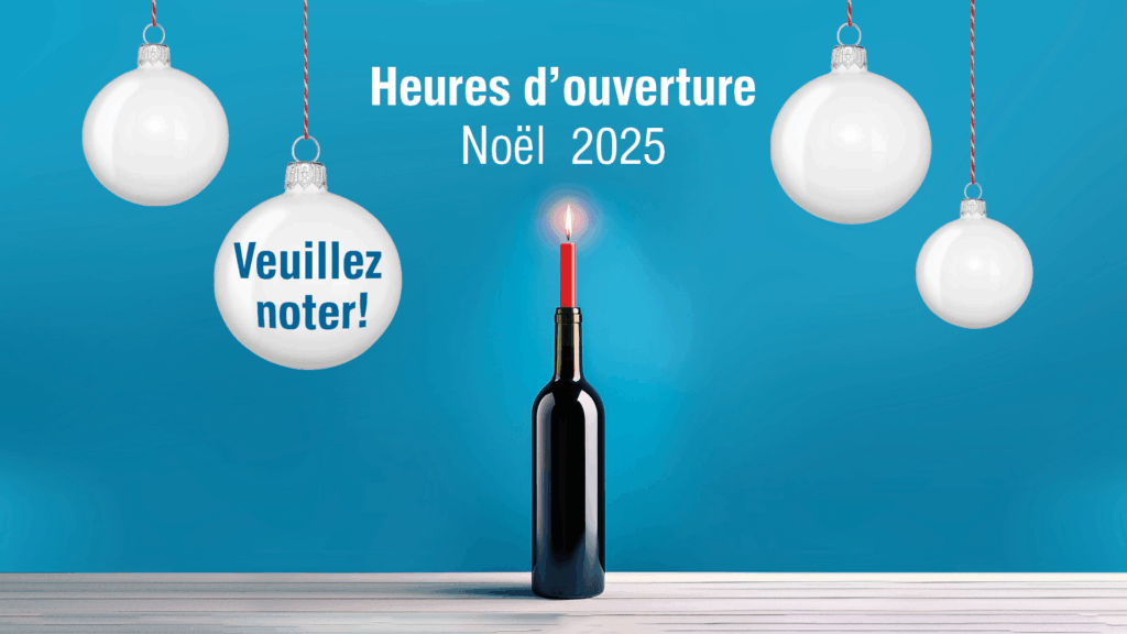 Heures d’ouverture Noël 2025