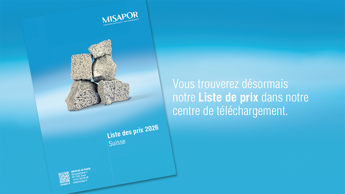 MISAPOR Liste des prix 2026